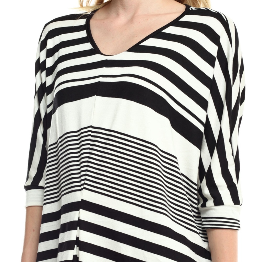 STRIPED SWING TOP - Picture 4 of 4